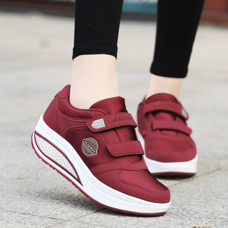 platform running sneakers
