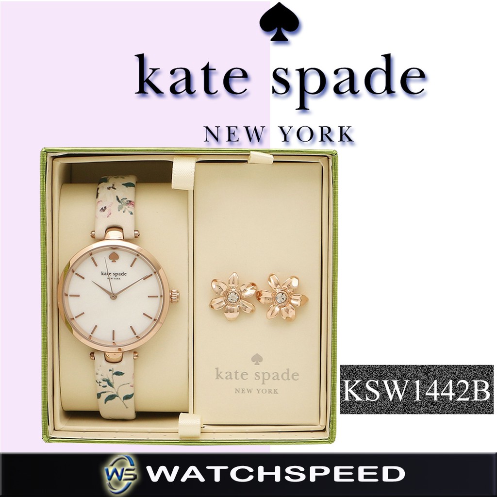kate spade holland floral watch