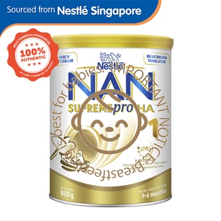 Nestlé® NAN® SUPREMEPRO® H.A.® Starter Infant Milk - Stage 1 Milk Powder