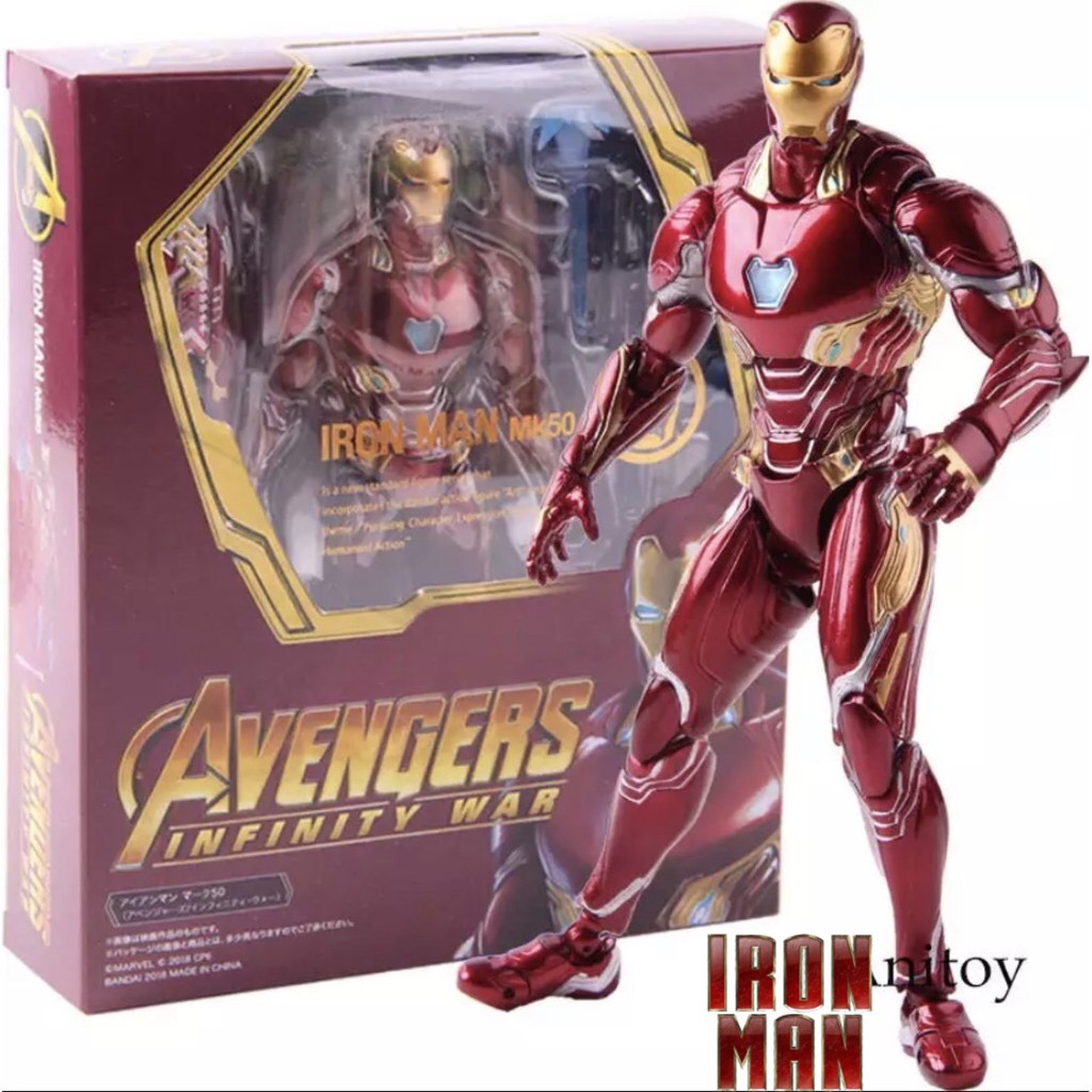 ACTION FIGURE SHF IRON MAN MARK 50 TONY 