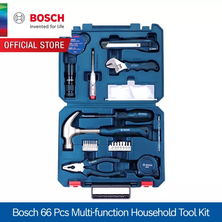 Bosch Official Store Bosch 66 pcs Multifunction Household Toolkit