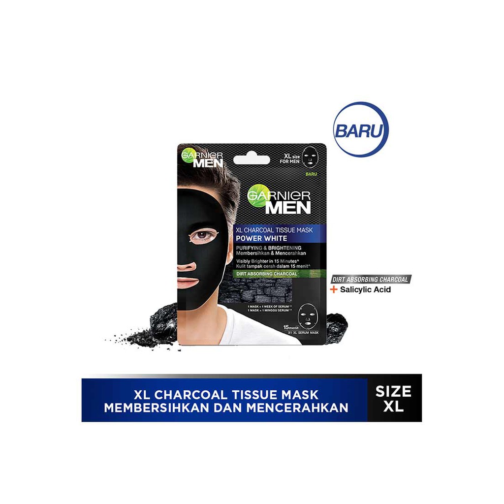 garnier power white charcoal