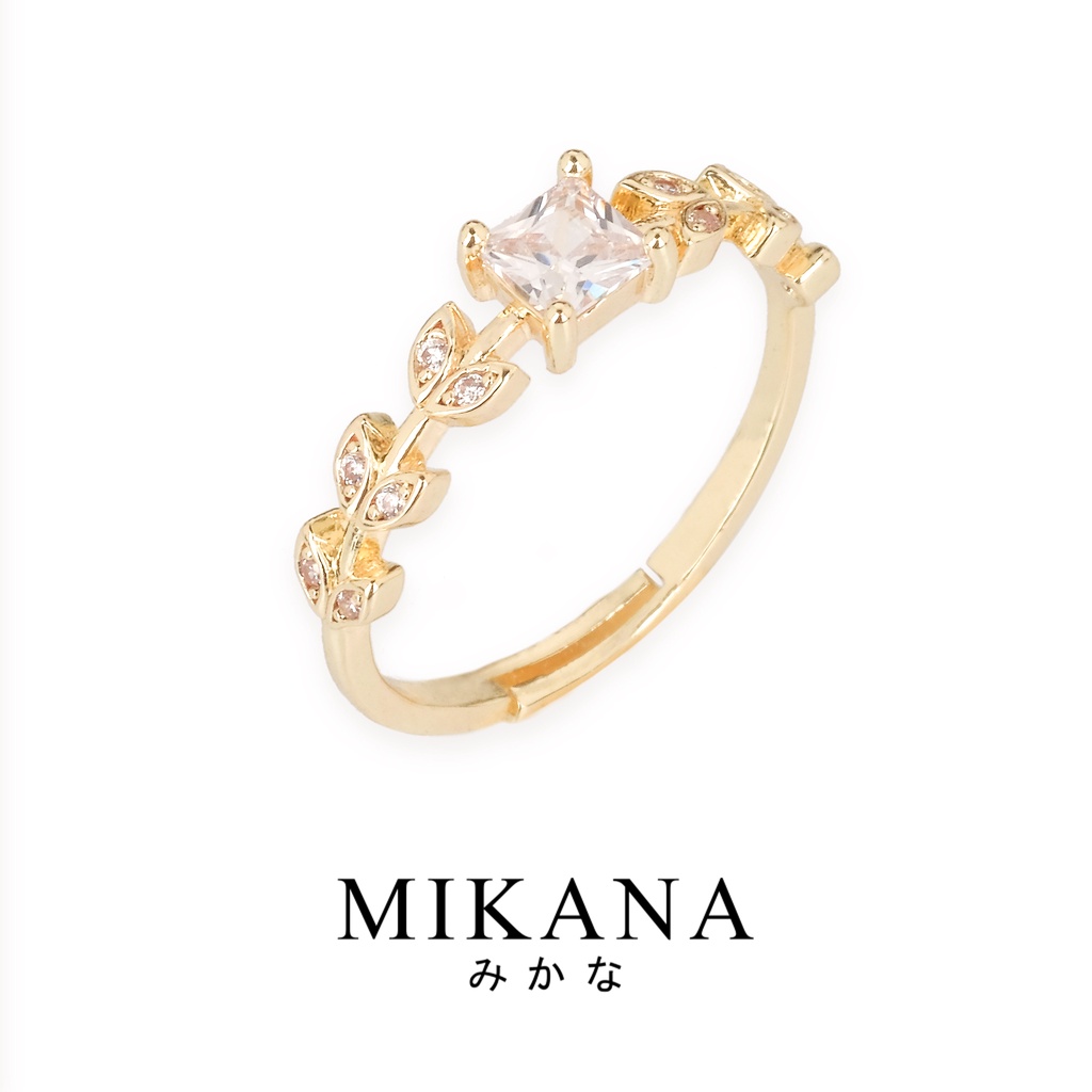 Mikana Valentines Promise Ring 18k Gold Plated Etanaru Ring Accessories For Women