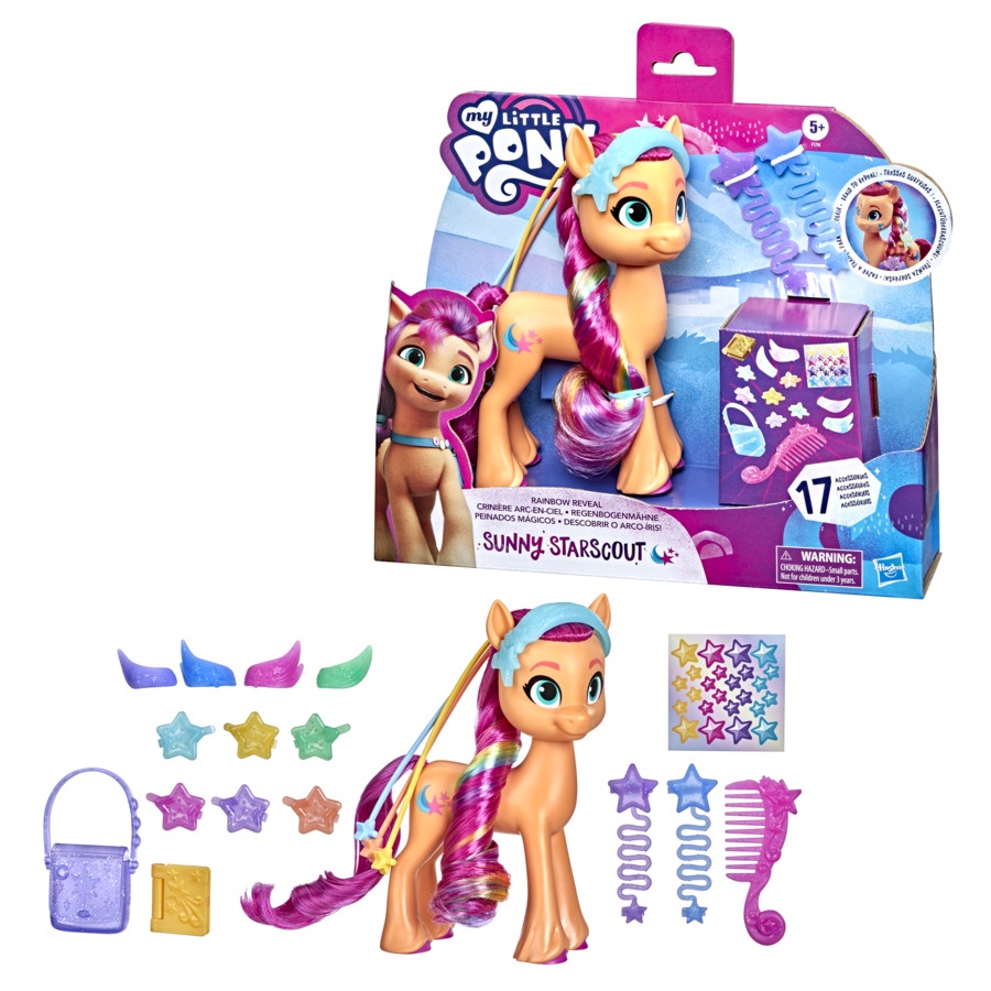 My Little Pony: A New Generation Rainbow Reveal Sunny Starscout - 6 ...