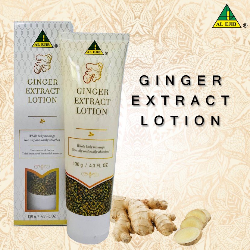 AL EJIB Ginger Extract Lotion (Full Body Joint Pain Relief Cream