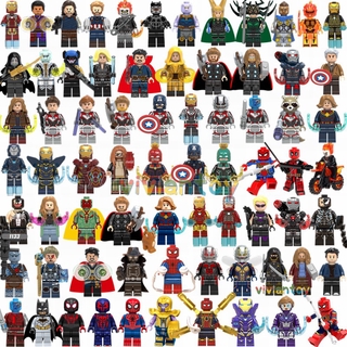 Superheroes Minifigures Building Blocks DIY Kids Toys Gifts