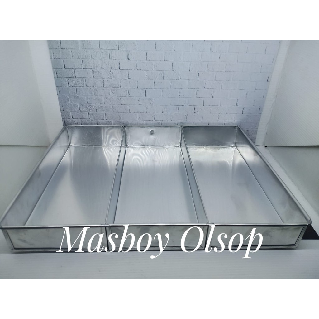 Brownies Cake Pan Bulkhead 3 / Sponge Cake / Pan Layered Surabaya