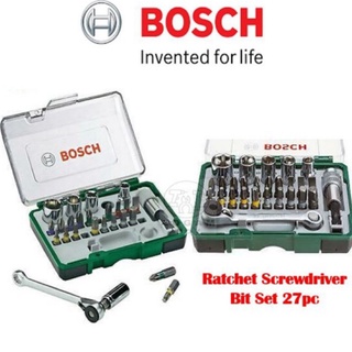 26 Piece for sale online Bosch 2607017322 Rainbow Evo Set Screwdriver with Small Ratchet 