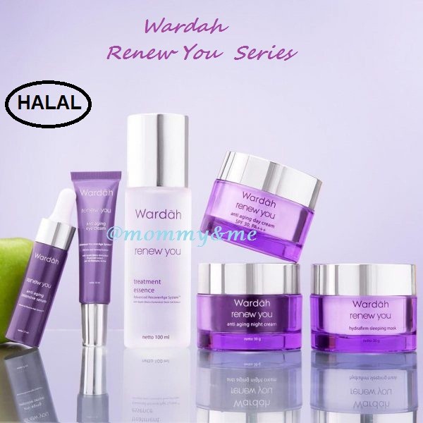 wardah renew you anti aging night cream