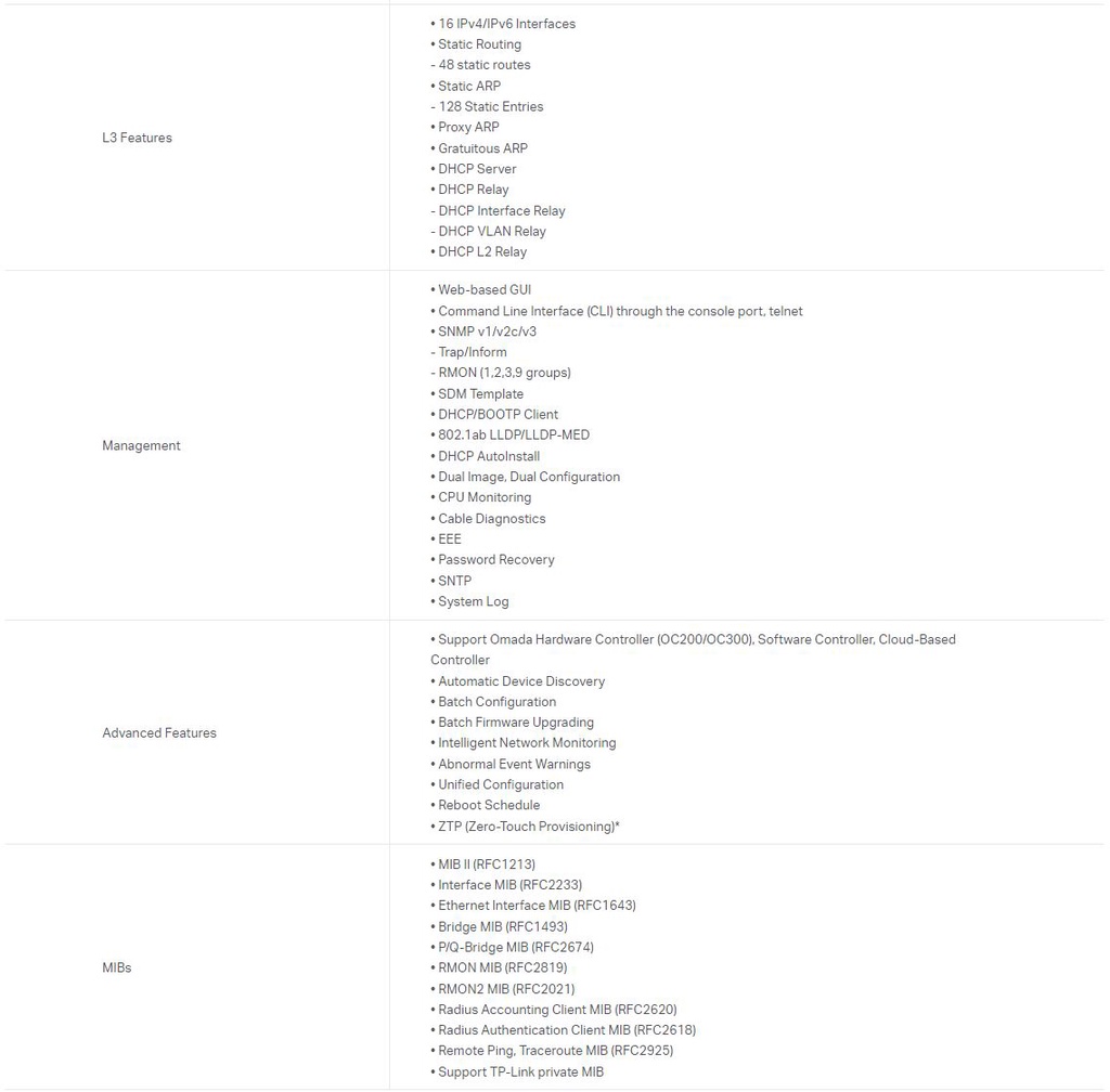 TPLink TLSX3008F 8 Port 10G SFP+ Enterprise Level Switch (3 YEARS