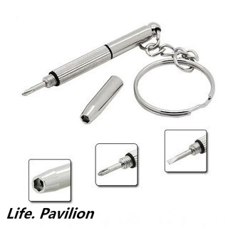 Life. Pavilion Multifunction Eyeglass Screwdriver Mini Hand Tool Sunglass Watch Repair Kit