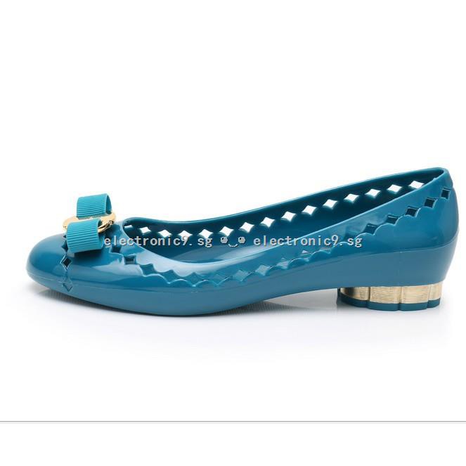 turquoise ballet shoes