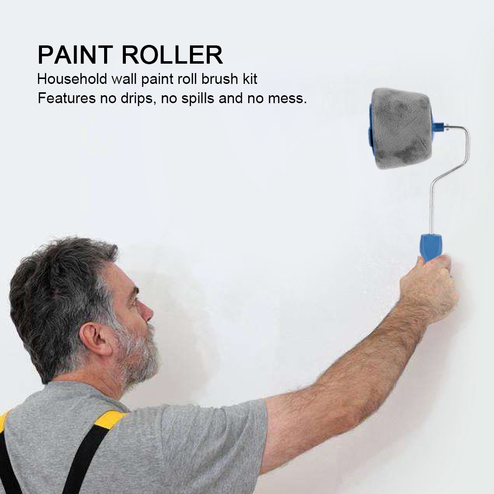 6pcs Set Set Paint Brush Home Painting Roller Wall Tool Household