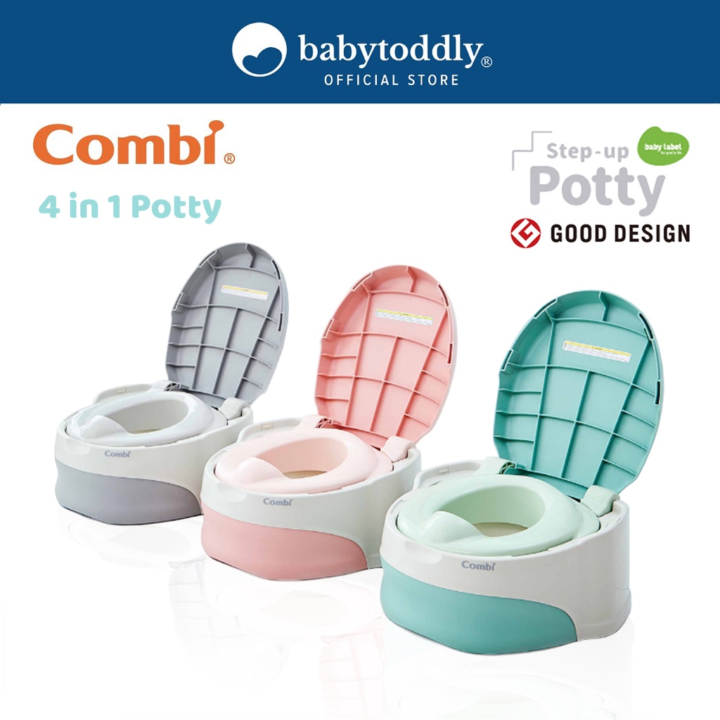 Combi Step Up Potty (New Pastel Series) | Shopee Singapore