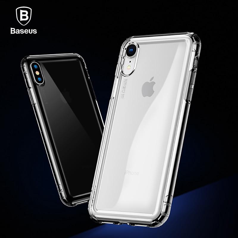 Baseus AirBag Shockproof Crystal Clear Transparent Soft TPU Protective Case for iPhone 11 Pro 5.8 inch - Transparent