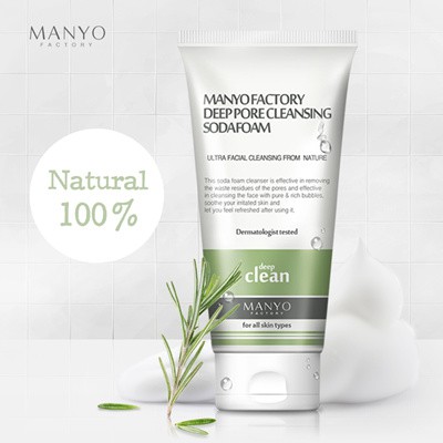 manyo factory cleansing soda foam