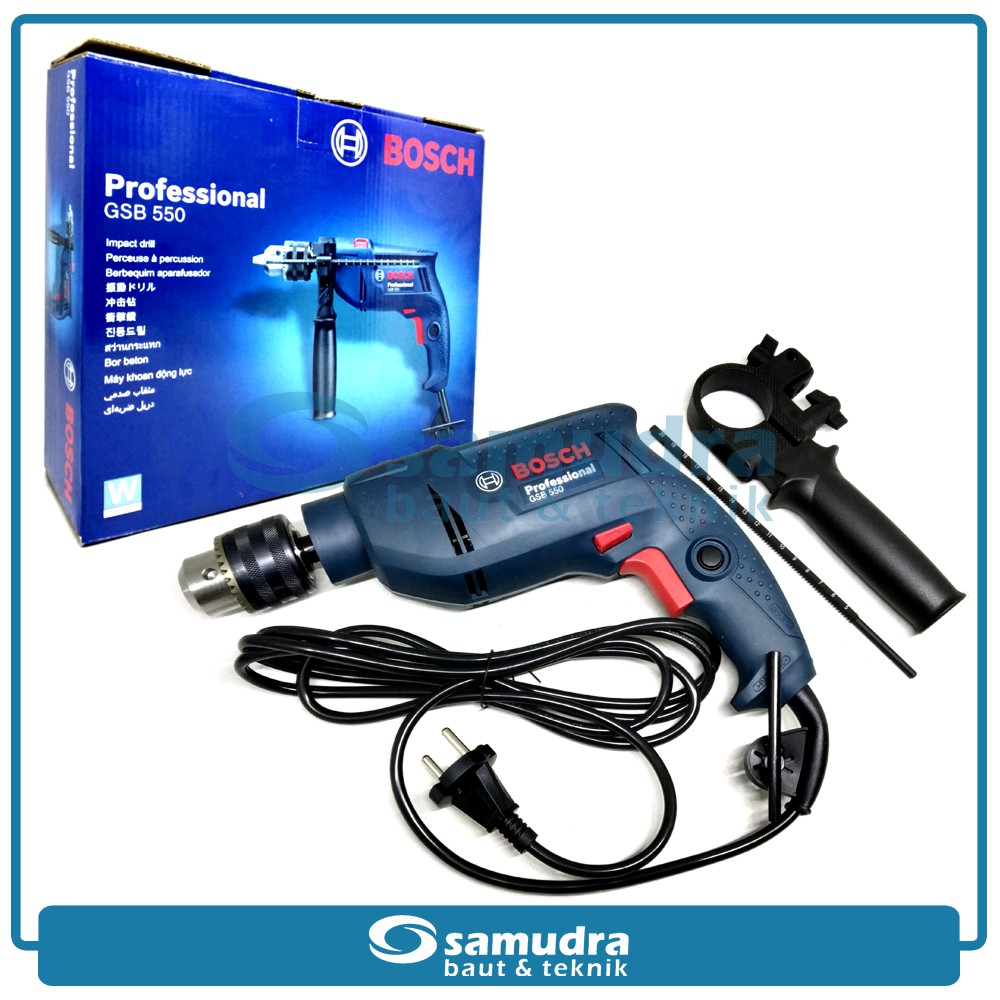 Bosch GSB 550 Concrete Wood Electric Drill Machine Impact Drill
