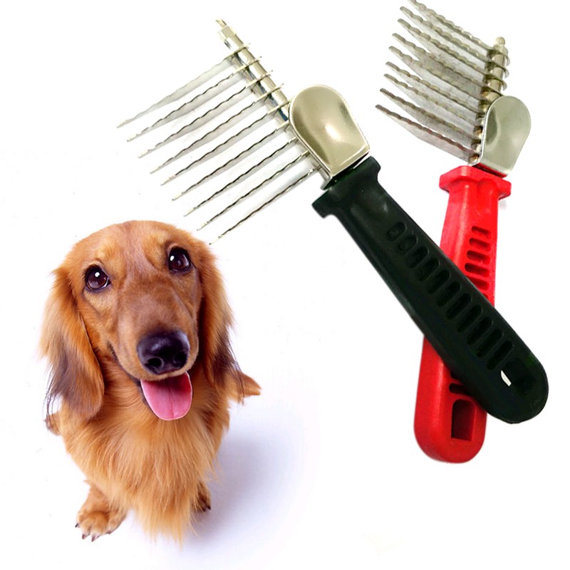 Hotsell Pet Dog Cat Hair Shedding Grooming Trimmer Fur Comb Brush Slicker Tool S