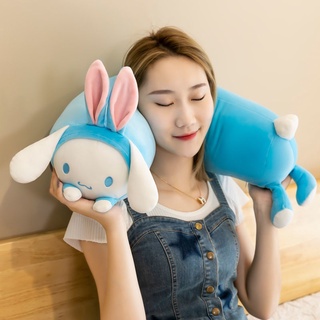 Long Cinnamon Dog Pillow Plush Toy Cute Couple Lying Rabbit Doll Sleeping Cushion Birthday Gift #3
