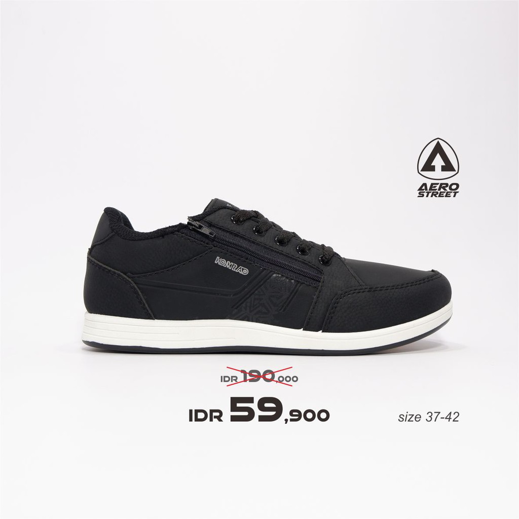 Aerostreet 37-42 Comrad Black White 