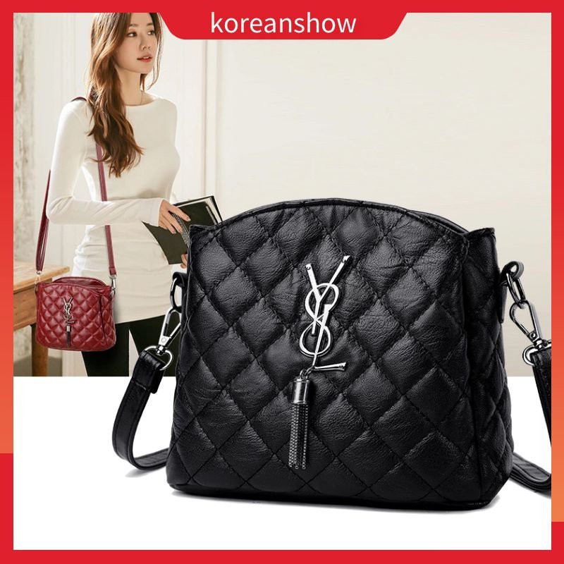 Hi8b Ready Stock Beg Tangan Wanita Murah Shoulder Bag Leather Sling Bag Women Woman Korean Style Crossbody Handbag Women Shopee Singapore