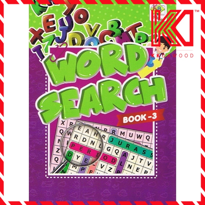 Shop Malaysia Kiddibird Word Search Book 3 Shopee Singapore