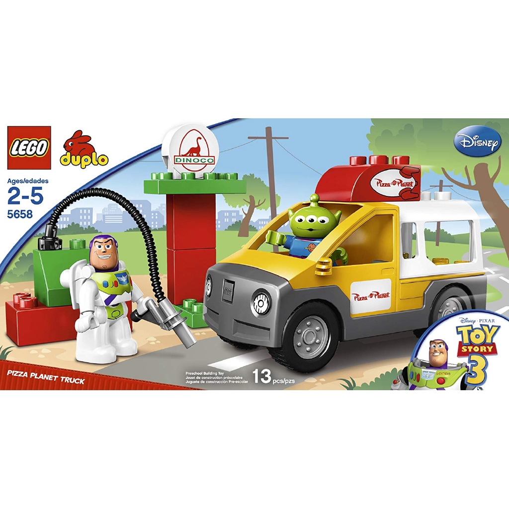lego duplo toy story pizza planet truck