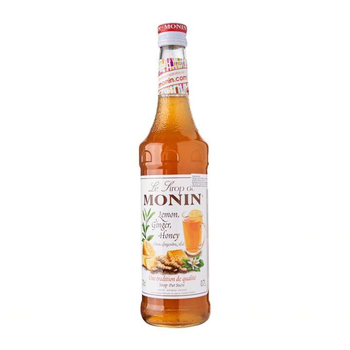MONIN Lemon Ginger Honey Syrup 700ml Shopee Singapore