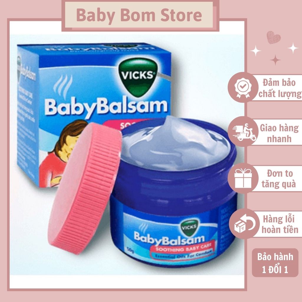 Vicks Baby Balsam Breast Warm Breast Oil 50gr For Babies Shopee Singapore