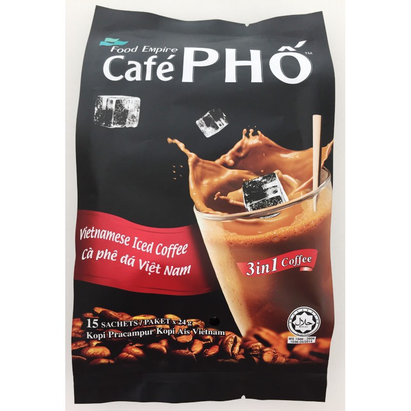 Shop Malaysia Food Empire Caf Pho Vietnamese Ice 3 In 1 Coffee Coffee Pracampur Coffee Ais Vietnam Halal Shopee Singapore
