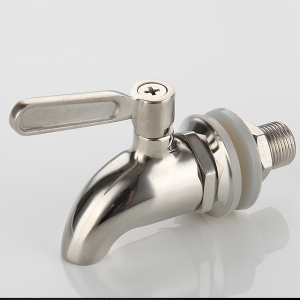 Beverage Dispenser Water Mixer Tap Faucet Stainless Steel Juice Wine