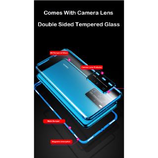 Camera Lens Protector Front And Back Double Sides Tempered Glass Magnetic Case Huawei P40 Pro ...