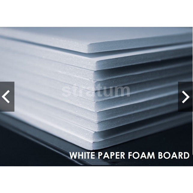 White & Black Paper Foam Board Mounting Board Kapaline A4 A3 A2