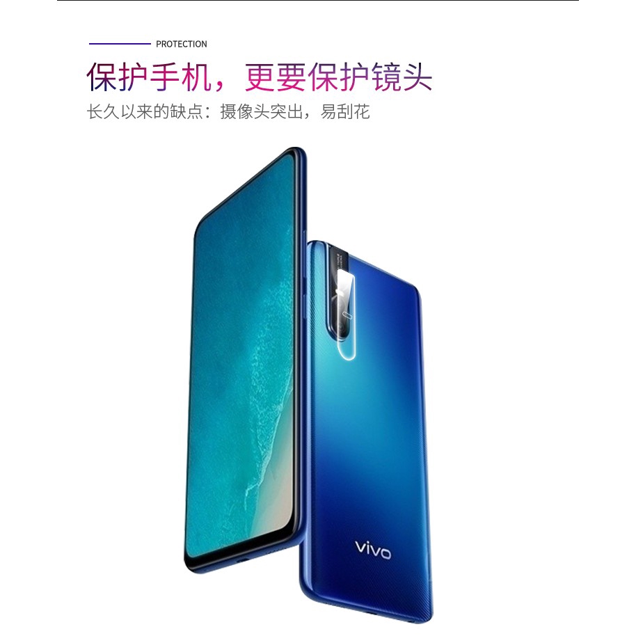 Vivo V15 Pro V9 V11 V11i Y95 Y91 Y85 Y81 Back Camera Tempered Glass Protector Shopee Singapore