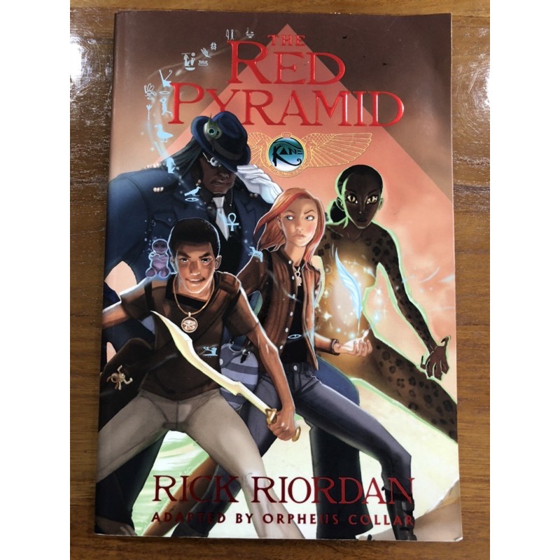 Rick Riordan - The Red Pyramid Graphic Novel | Shopee Singapore
