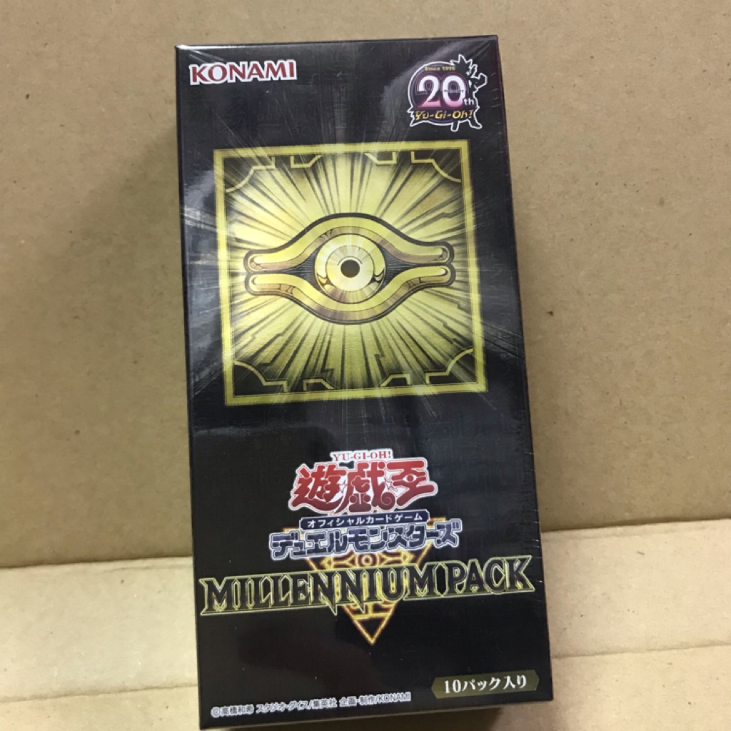 Yu-Gi-Oh Cards "Millennium Pack" Booster Box 20 Packs Korean Version yugioh
