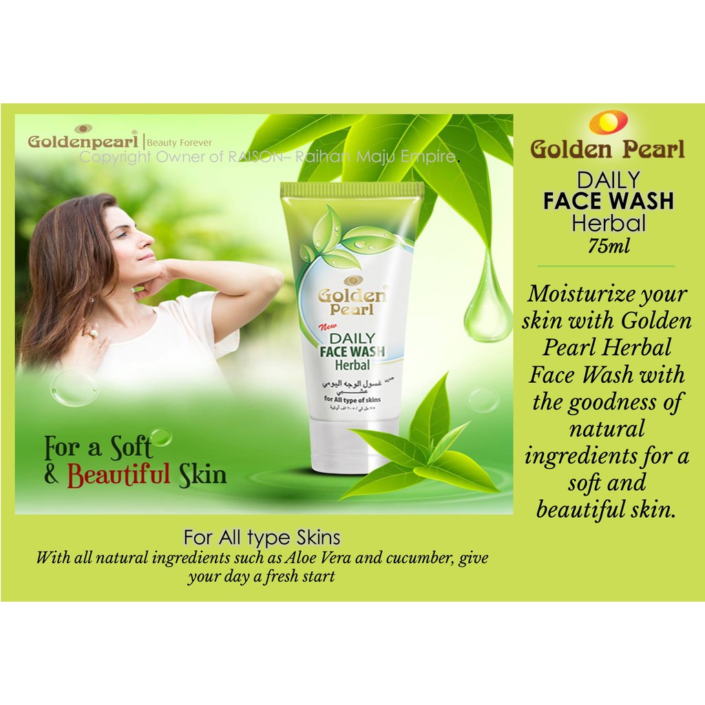 golden pearl face wash price