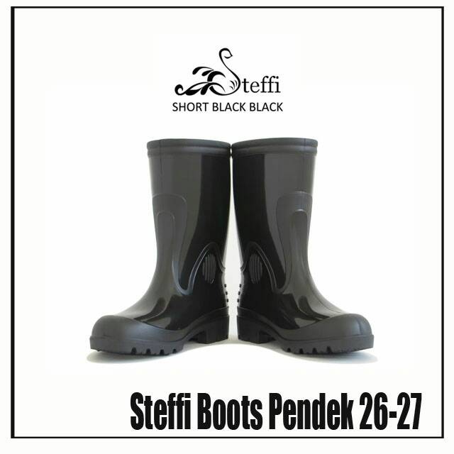 Steffi Short Boots 26-27 / Rubber Boot 