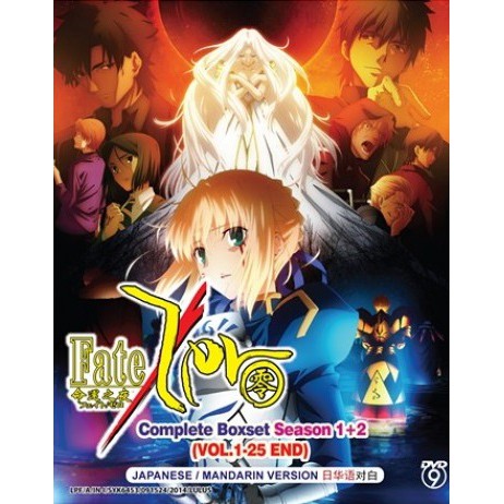 Anime Fate Zero Complete Sets Vol 1 25 End Dvd Shopee Singapore