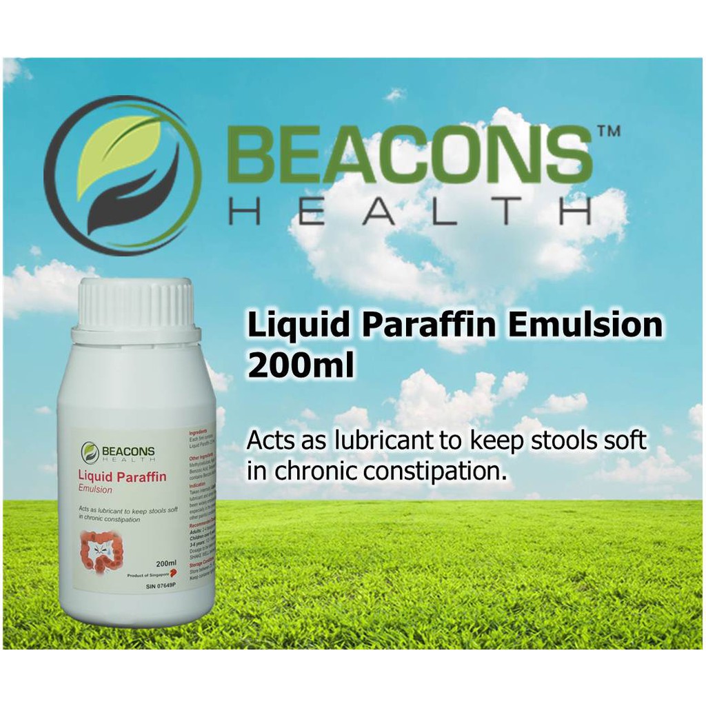 Liquid Paraffin Emulsion 200ml Shopee Singapore
