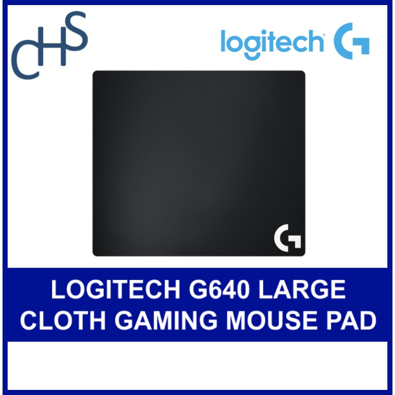 Logitech G640 Large Cloth Gaming Mousepad Size 400 X 460 Mm 3 Mm Thin 1 Year Sg Warranty Shopee Singapore