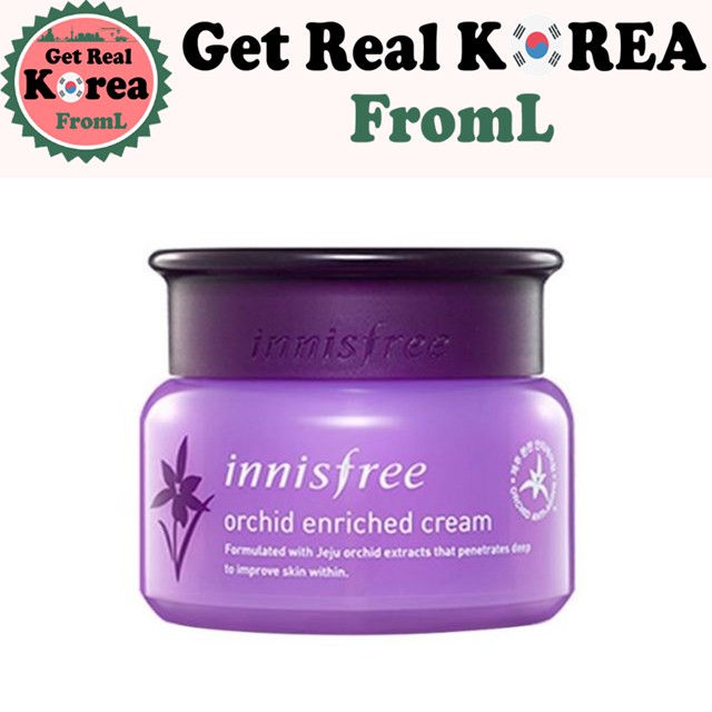 Innisfree Jeju Orchid Enriched Cream 50ml Moisturizing Anti Aging Shopee Singapore