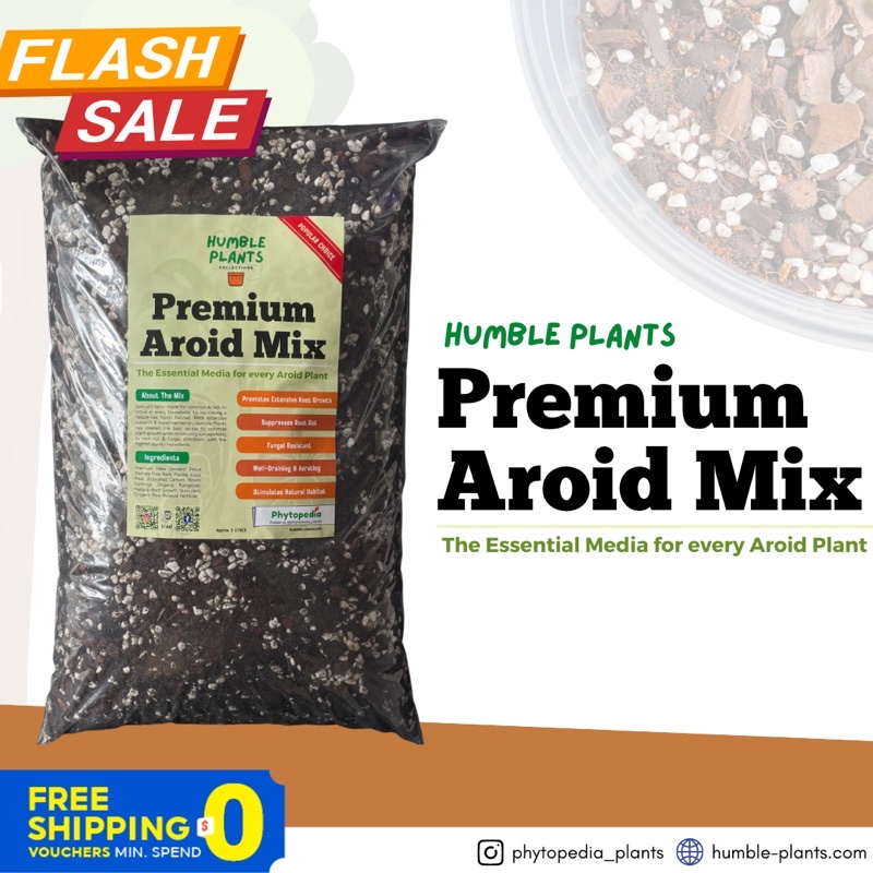 Premium Aroid Soil Mix | Forest Mix Chunky - The Best Potting Soil Mix ...