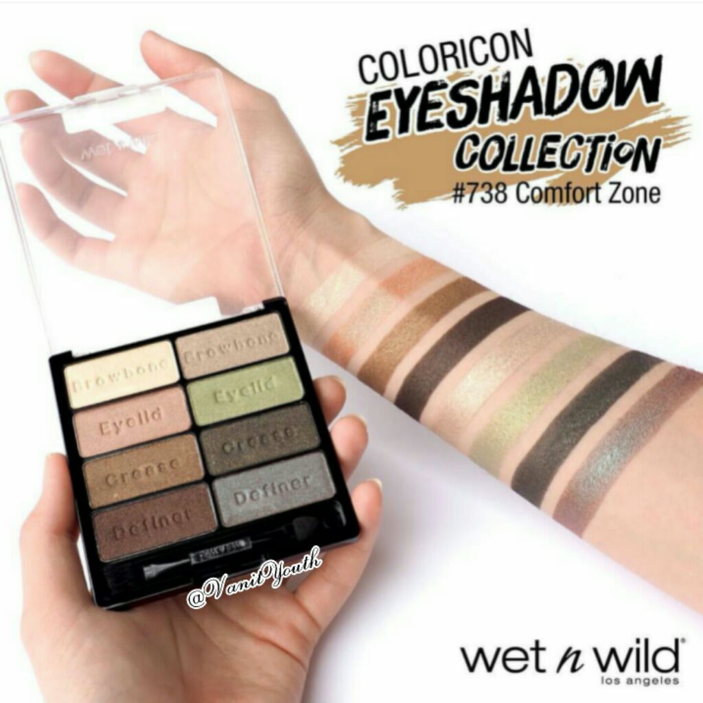 Wet N Wild Color Icon Collection Eyeshadow Set Comfort Zone 738