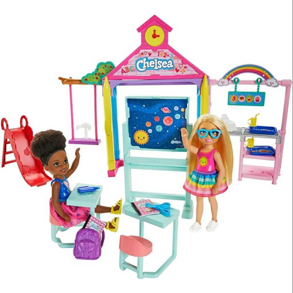 barbie chelsea doll and treehouse playset