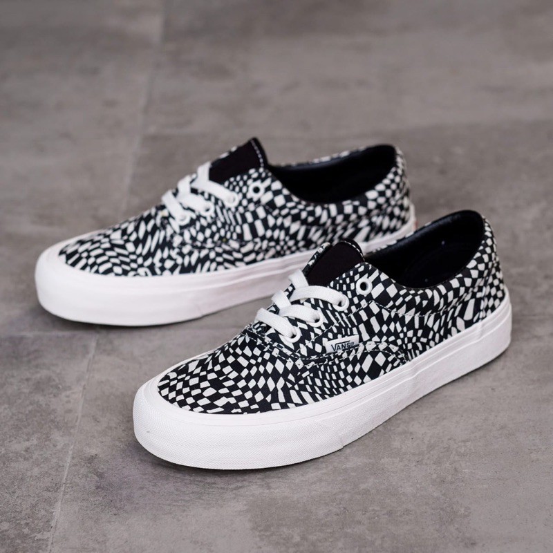 vans warp check era sf shoes