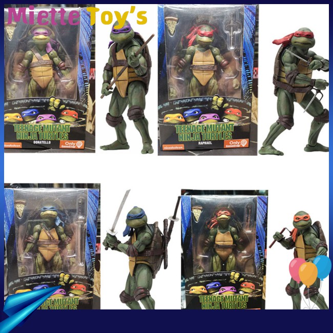 ninja turtle action figures 90's