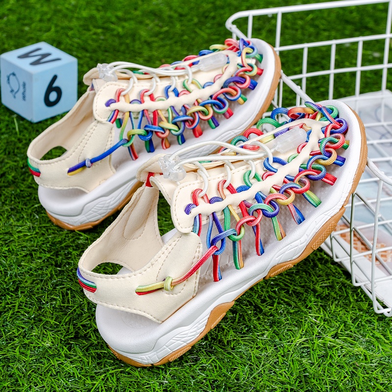 New Color 25-37 Kids Sandal Fashion Woven sandals For Boys and Girl Sandal Unisex Children Sandal Outdoor Sport Sandal – >>> top1shop >>> shopee.sg 🛒🛍🛒