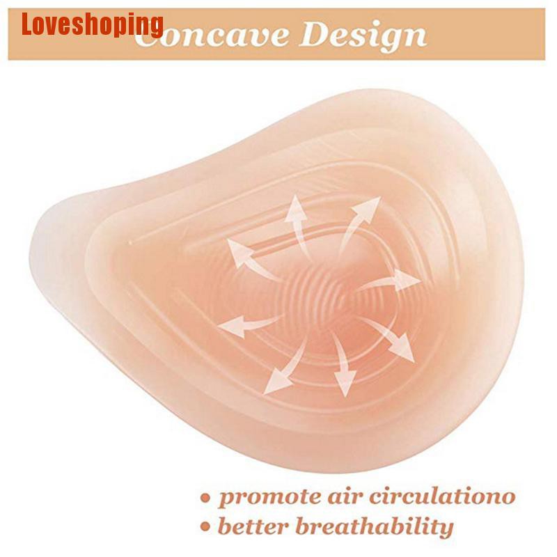 Image of Loveshoping Silicone Breast Form Support Artificial Spiral Silicone Breast Fake False Breast #8