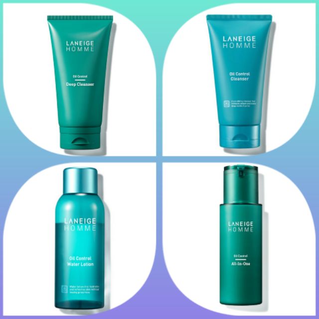 laneige homme oil control deep cleanser